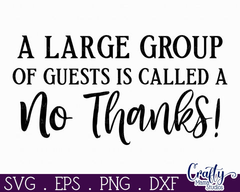 Farmhouse Funny Round Sign Svg, A Large Group Of People SVG Crafty Mama Studios 