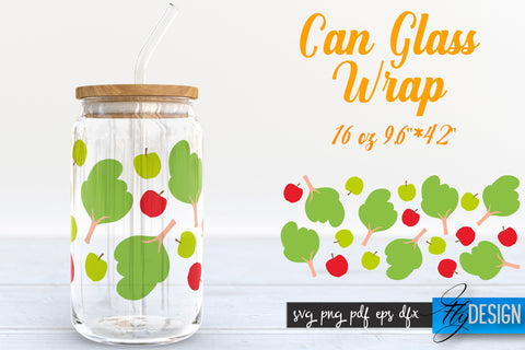 Farmhouse Glass Can Wrap SVG Bundle| 16 oz Libbey Glass Can Wrap SVG | Sunflower Glass Can | Wrap Template | 16 oz glass can wrap | Soda Can Glass Wrap SVG Fly Design 