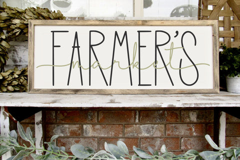 Farmhouse Greatness Font Qwrtype Foundry 