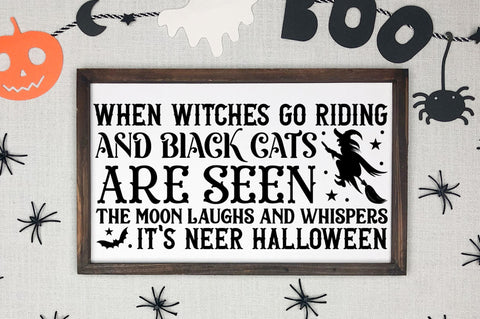 Farmhouse Halloween Sign Svg Bundle SVG Regulrcrative 