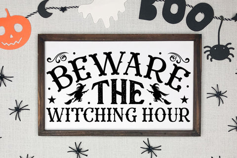 Farmhouse Halloween Sign Svg Bundle SVG Regulrcrative 