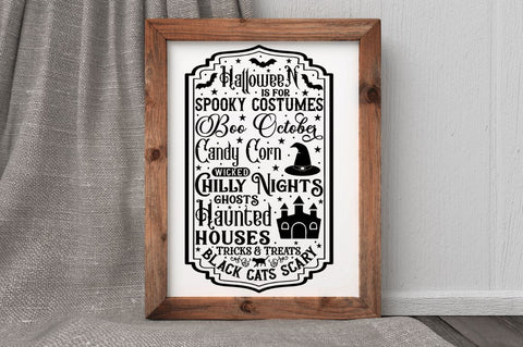 Farmhouse Halloween Svg Bundle SVG Regulrcrative 