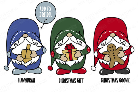 Farmhouse Holiday Gnome Collection - Set of 12 SVG Diva Watts Designs 