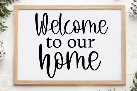 Farmhouse Home Sign SVG Bundle SVG DESIGNISTIC 