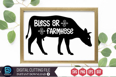 Farmhouse Home Sign SVG Bundle SVG DESIGNISTIC 