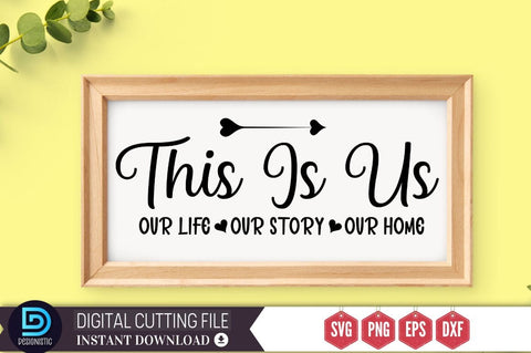 Farmhouse Home Sign SVG Bundle SVG DESIGNISTIC 