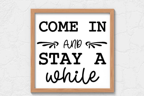 Farmhouse Home Sign SVG Bundle SVG DESIGNISTIC 