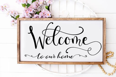 Farmhouse Home Sign SVG Bundle SVG DESIGNISTIC 