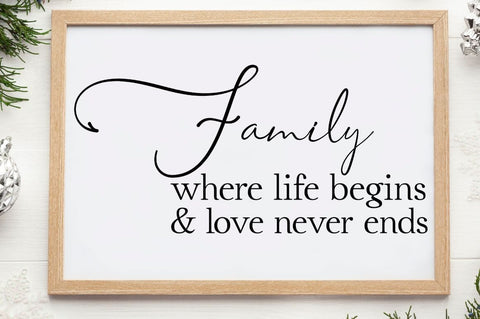 Farmhouse Home Sign SVG Bundle SVG DESIGNISTIC 