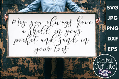 Farmhouse Home Sign Svg | Have A Shell In Your Pocket SVG Crafty Mama Studios 