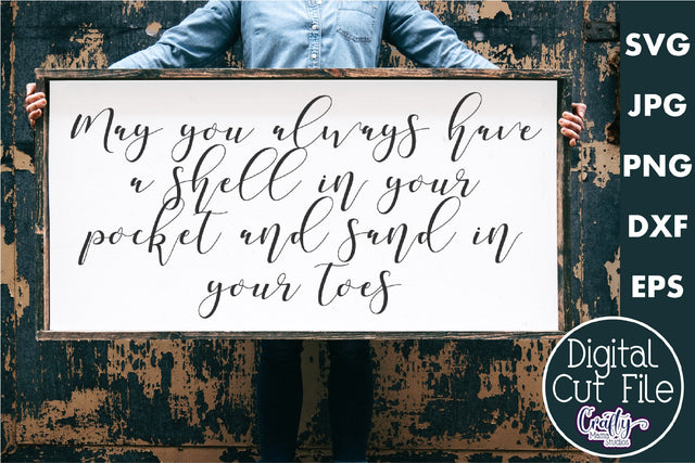 Farmhouse Home Sign Svg | Have A Shell In Your Pocket SVG Crafty Mama Studios 