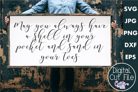 Farmhouse Home Sign Svg | Have A Shell In Your Pocket SVG Crafty Mama Studios 