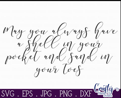 Farmhouse Home Sign Svg | Have A Shell In Your Pocket SVG Crafty Mama Studios 