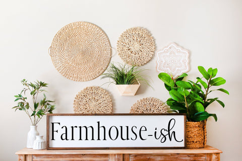 Farmhouse - Ish Funny Rustic SVG SVG Pickled Thistle Creative 