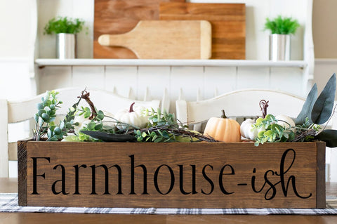Farmhouse - Ish Funny Rustic SVG SVG Pickled Thistle Creative 
