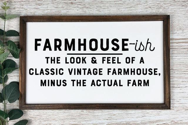 Farmhouse-ish | | VIP Extended Use License SVG So_Fontsy_VIP 