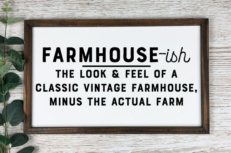 Farmhouse-ish | | VIP Extended Use License SVG So_Fontsy_VIP 