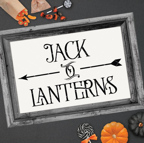 Farmhouse Jack-o-Lanterns SVG File SVG Board & Batten Design Co 
