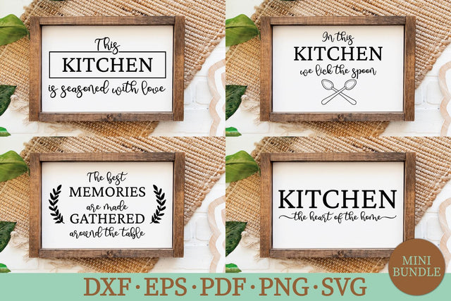 Farmhouse Kitchen SVG Bundle SVG Carla C Designs 