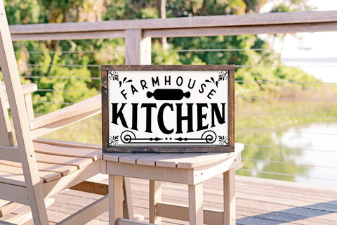 Farmhouse Kitchen SVG | Vinage Kitchen Sign SVG SVG CraftLabSVG 