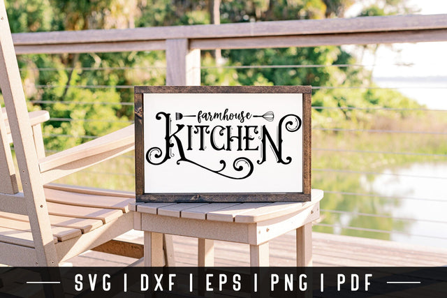 Farmhouse Kitchen, Vintage Kitchen Sign SVG SVG CraftLabSVG 