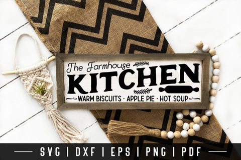 Farmhouse Kitchen | Vintage Kitchen Sign SVG SVG CraftLabSVG 