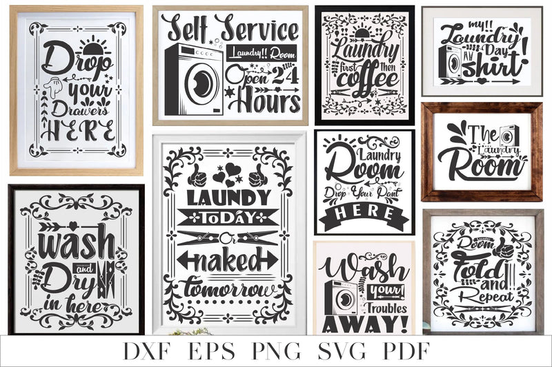 Farmhouse Laundry Sign Svg Bundle SVG balya ibnu bi malkan 