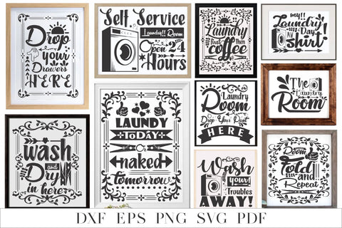 Farmhouse Laundry Sign Svg Bundle SVG balya ibnu bi malkan 