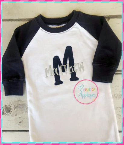 Farmhouse Lemonade Applique Alphabet Embroidery Design Embroidery/Applique DESIGNS Creative Appliques 