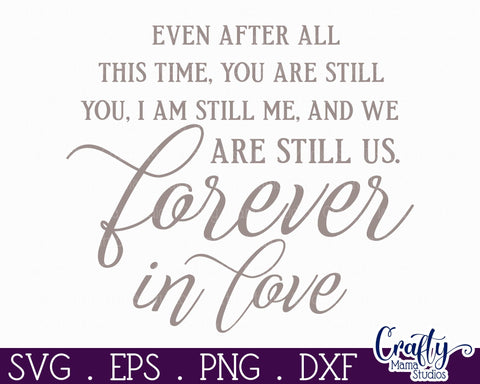 Farmhouse Love Round Sign Svg, Forever In Love SVG Crafty Mama Studios 