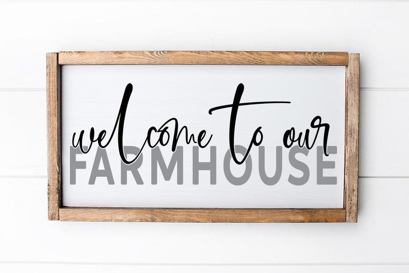 Farmhouse Mini Bundle - SVG Files - So Fontsy
