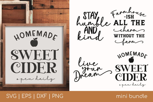 Farmhouse Mini bundle SVG Petunia Digital Design 
