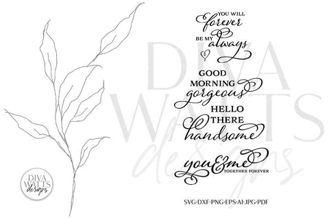 Farmhouse Romance SVG Mini Bundle SVG Diva Watts Designs 