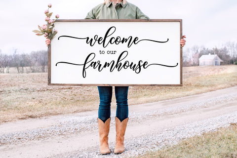 Farmhouse sign Bundle , home sign bundle, 24 Designs SVG Chamsae Studio 