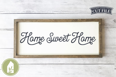 Farmhouse Sign | Home Sweet Home SVG LilleJuniper 