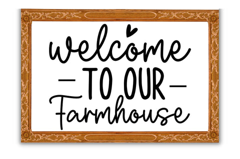 Farmhouse Sign SVG Bundle SVG Regulrcrative 