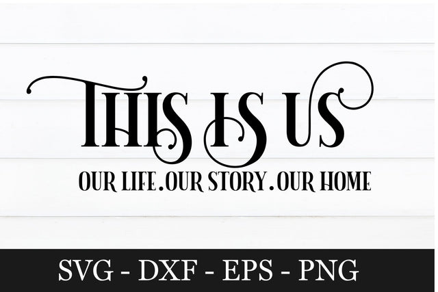 farmhouse sign this is us svg designs SVG Chamsae Studio 