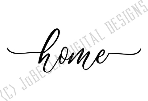 Farmhouse Style Home SVG Cut File and Printable SVG JoBella Digital Designs 