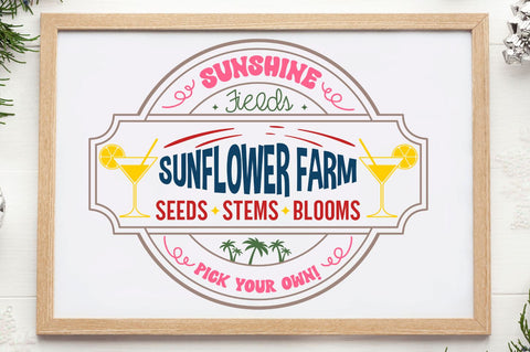 Farmhouse Summer Signs SVG SVG DESIGNS DARK 