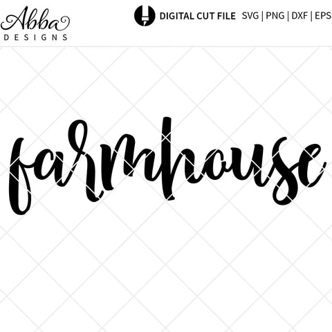 Farmhouse SVG Abba Designs 