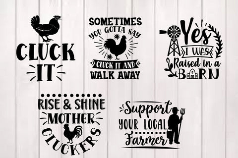 Farmhouse SVG Bundle, Chicken Svg, Farm Fresh Svg SVG Svgcraft 