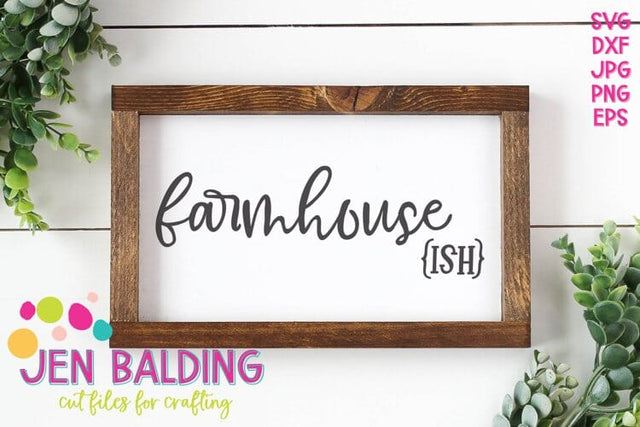 Farmhouse SVG Bundle l Farmhouse Sign SVG SVG Jen Balding 