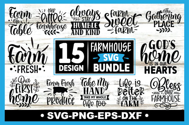 Farmhouse SVG Bundle SVG Ariyan 