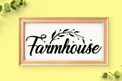 Farmhouse SVG Bundle SVG DESIGNISTIC 