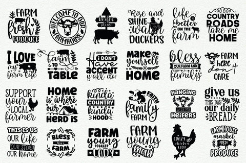 Farmhouse Svg Bundle SVG md faruk hossain 