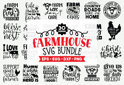 Farmhouse Svg Bundle SVG md faruk hossain 
