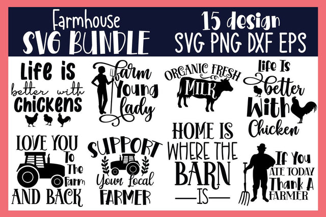 Farmhouse Svg Bundle SVG md faruk hossain 