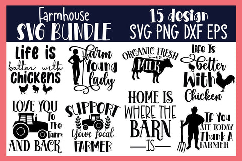 Farmhouse Svg Bundle SVG md faruk hossain 