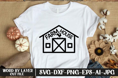 Farmhouse SVG CUT FILE SVG MStudio 