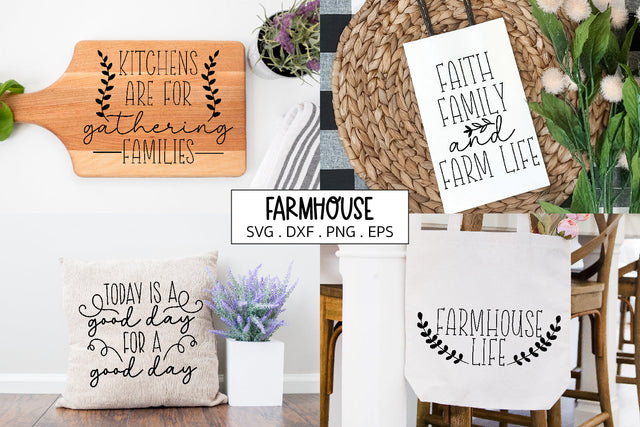 Farmhouse SVG Cutting Files | Farmhouse Bundle SVG Illuztrate 
